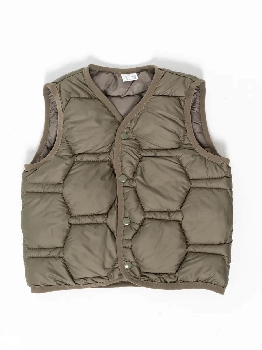 Жилетка детская безрукавка утепленная