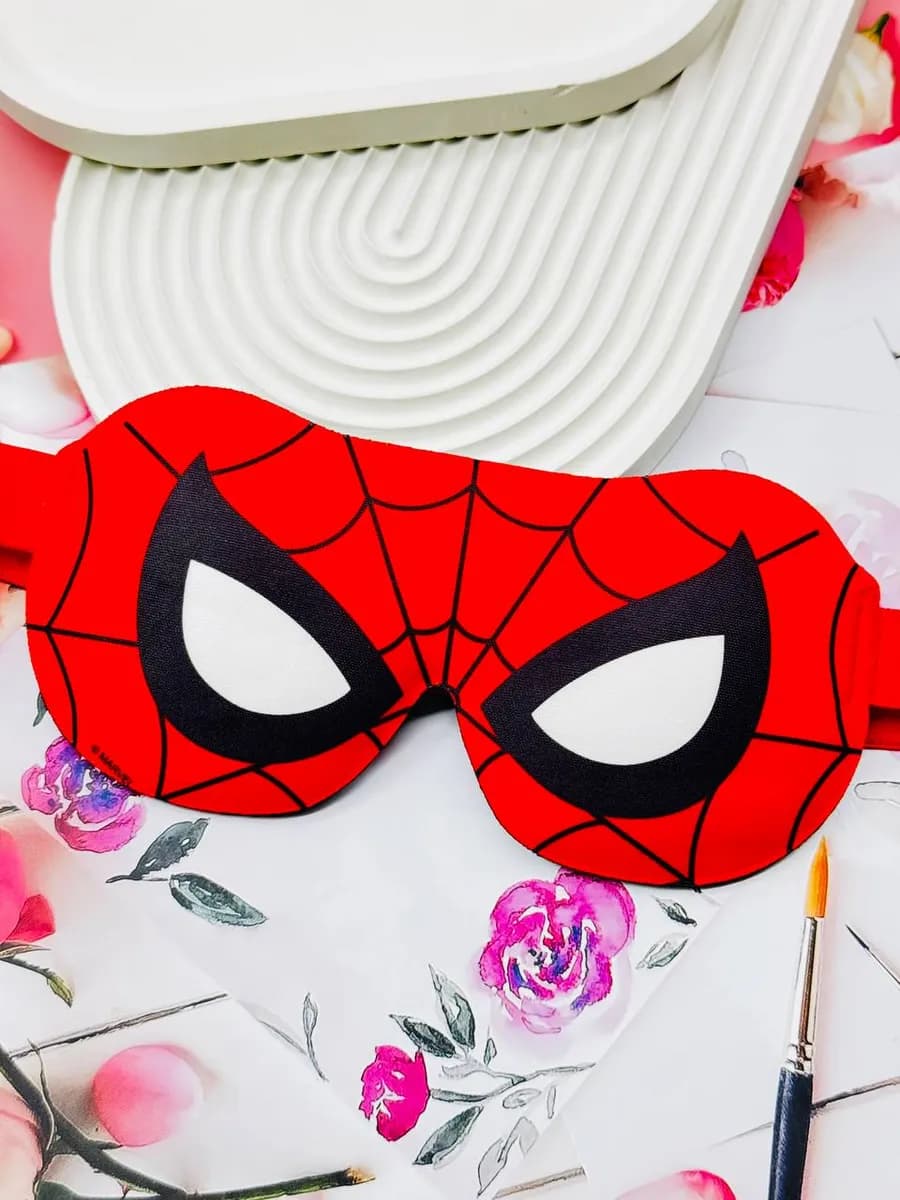 маска для сна детская для мальчиков человек паук