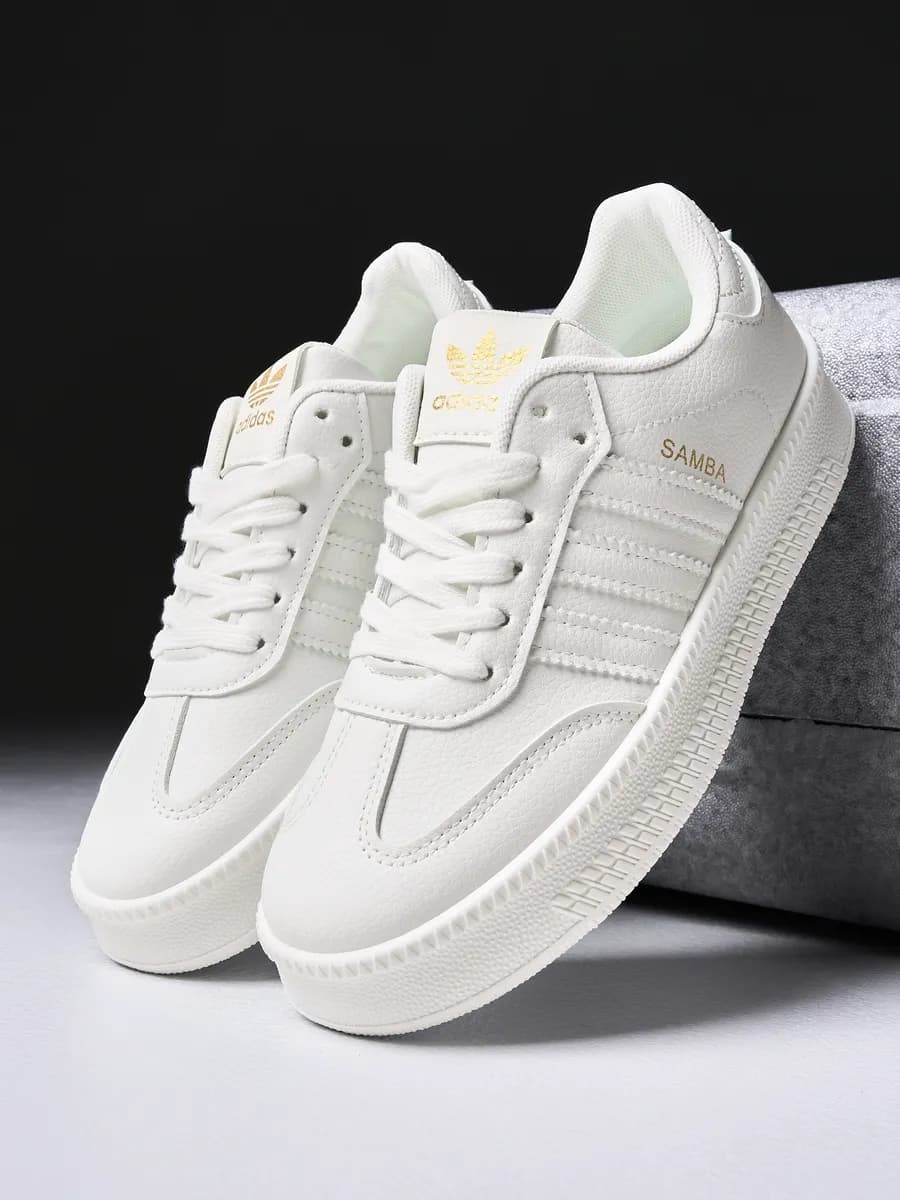 Кроссовки женские adidas samba спортивные кеды - фото 1