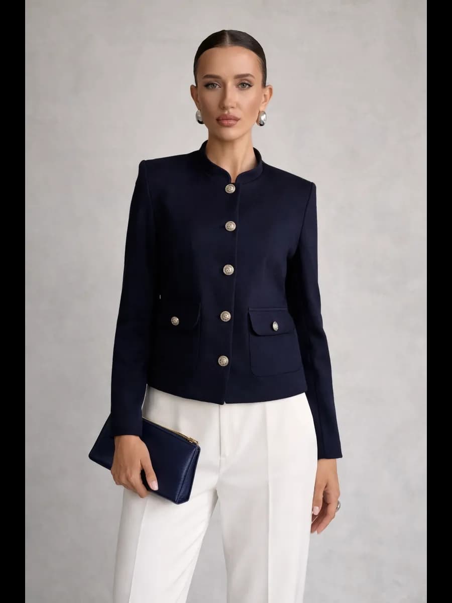 Жакет женский укороченный