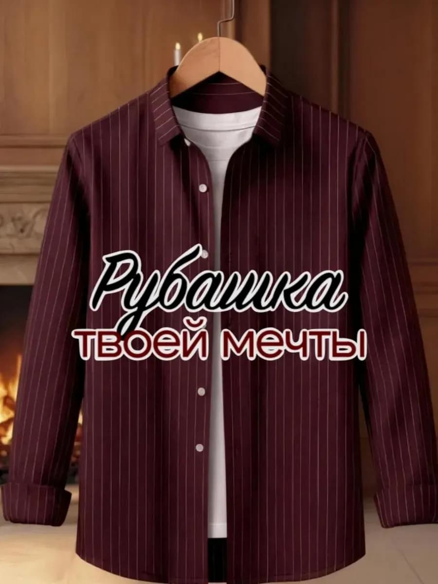 Рубашка в полоску