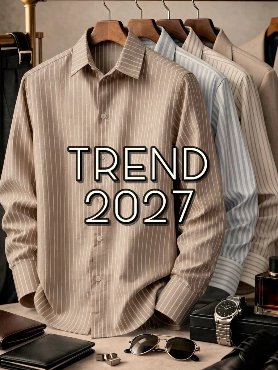 Рубашка в полоску