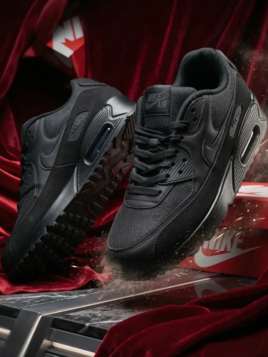Кроссовки AIR MAX 90 черные 2026