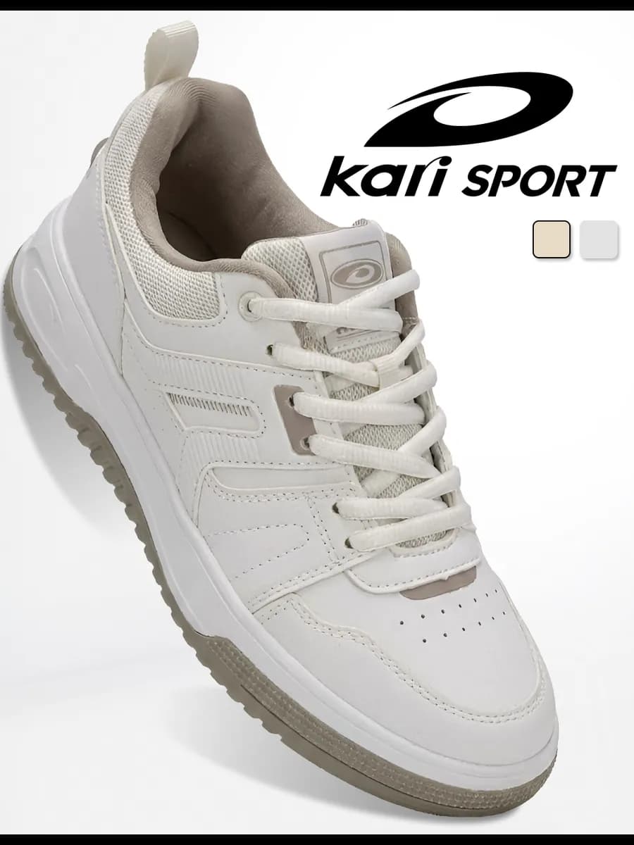 Кеды женские бежевые дышащие на платформе