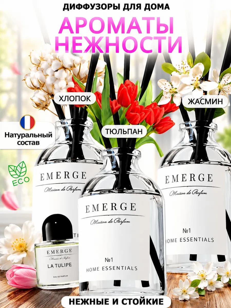 Диффузор для дома с палочками набор