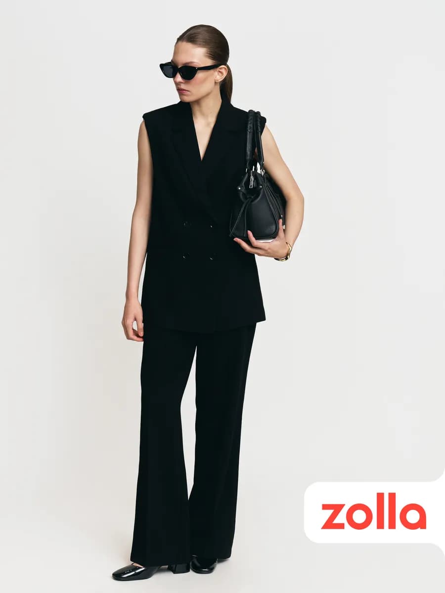 Женские прямые брюки со стрелками