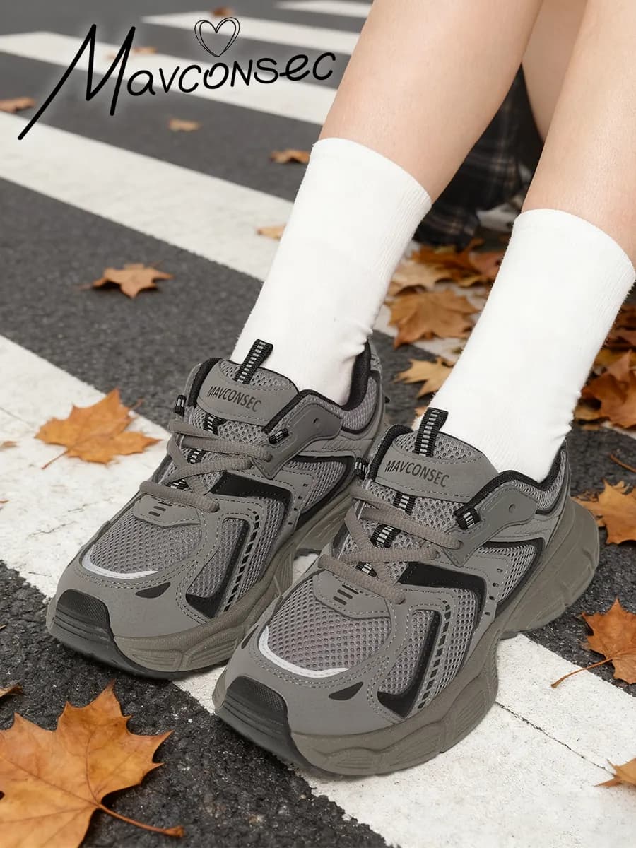 Кроссовки на платформе весна