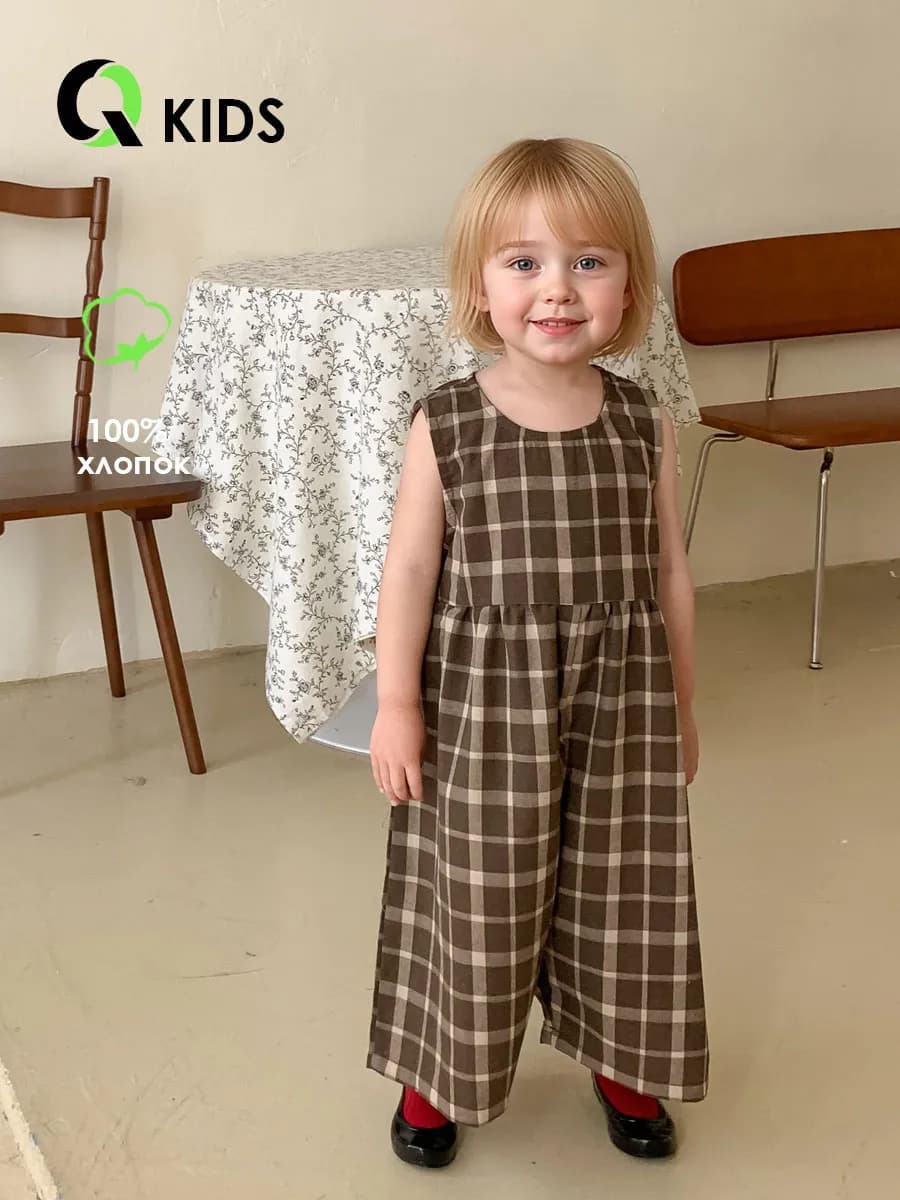 Детский комбинезон из чистого хлопка