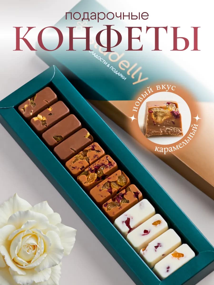 Подарочный набор конфет ручной работы