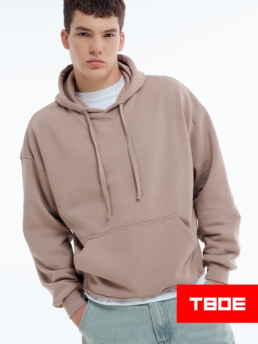 Утепленное худи с начесом