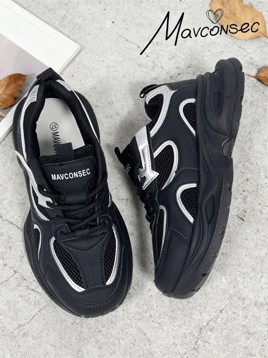 Кроссовки на высокой платформе весна