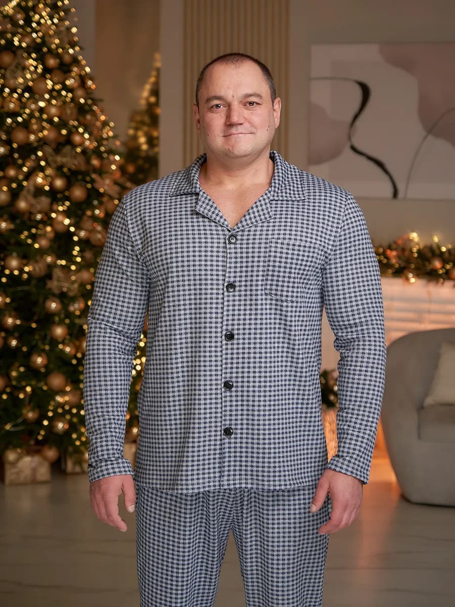 Пижама мужская большие размеры - фото 1