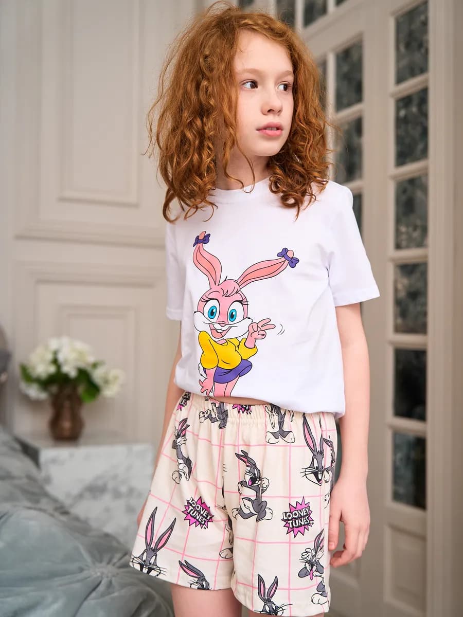 Пижама детская с шортами