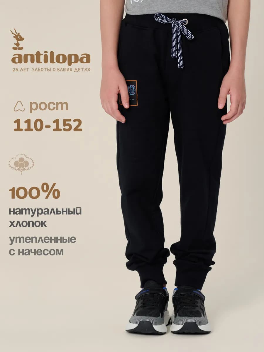 Брюки детские спортивные утепленные с начесом