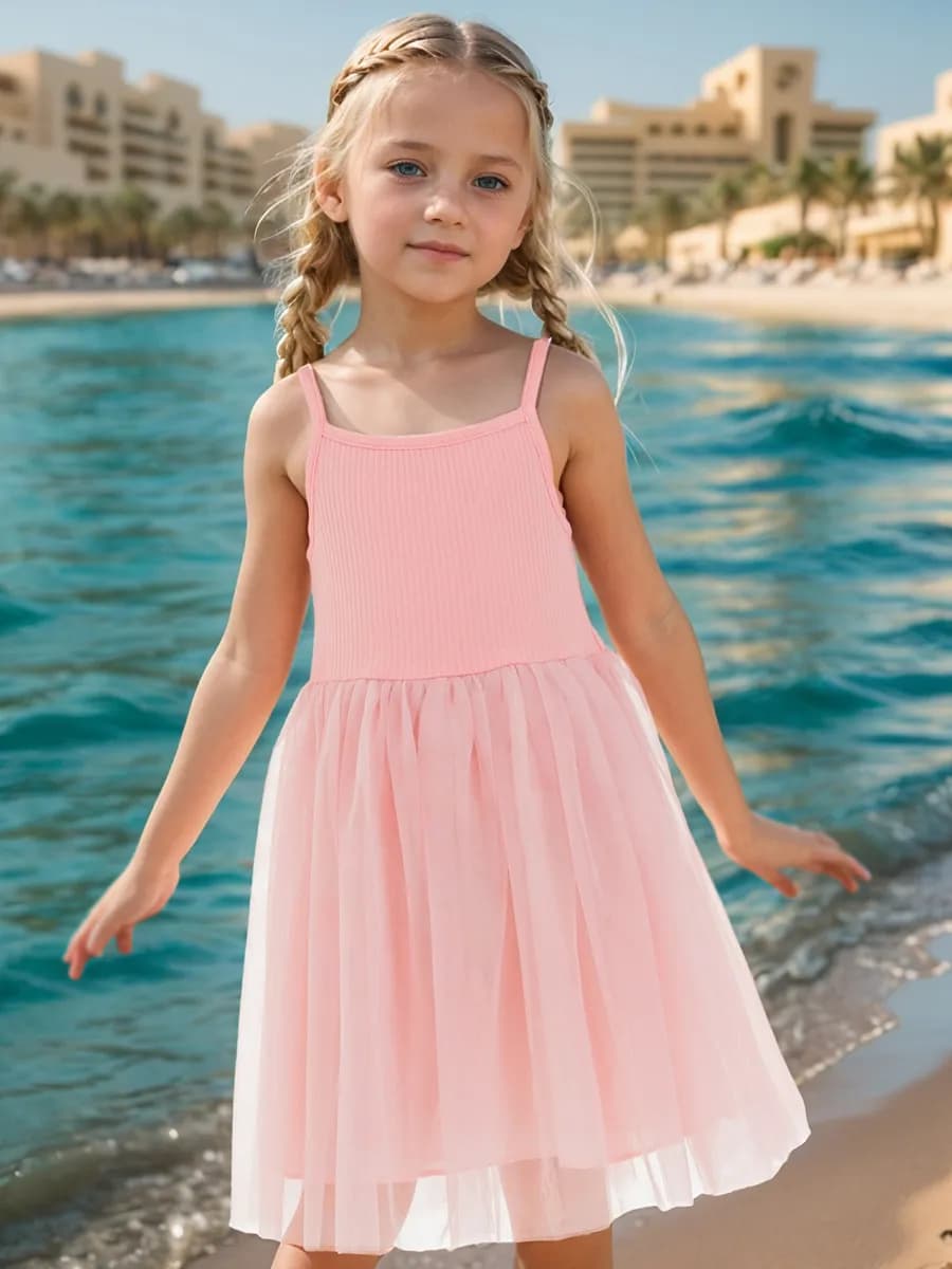 Платье сарафан лапша с фатином в садик нарядное повседневное