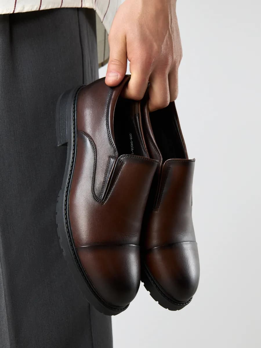 Туфли классические кожаные натуральные