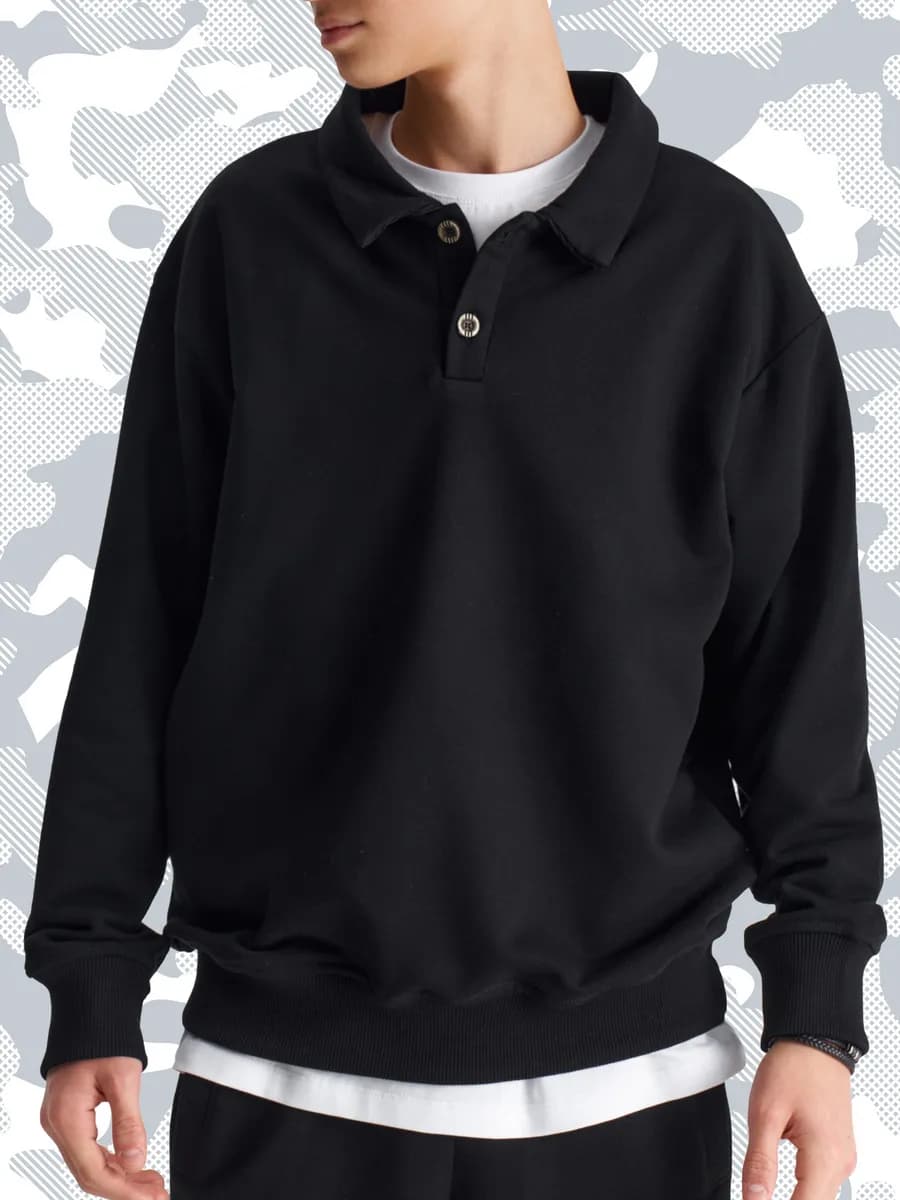 Свитшот оверсайз для мальчика в школу подростковый