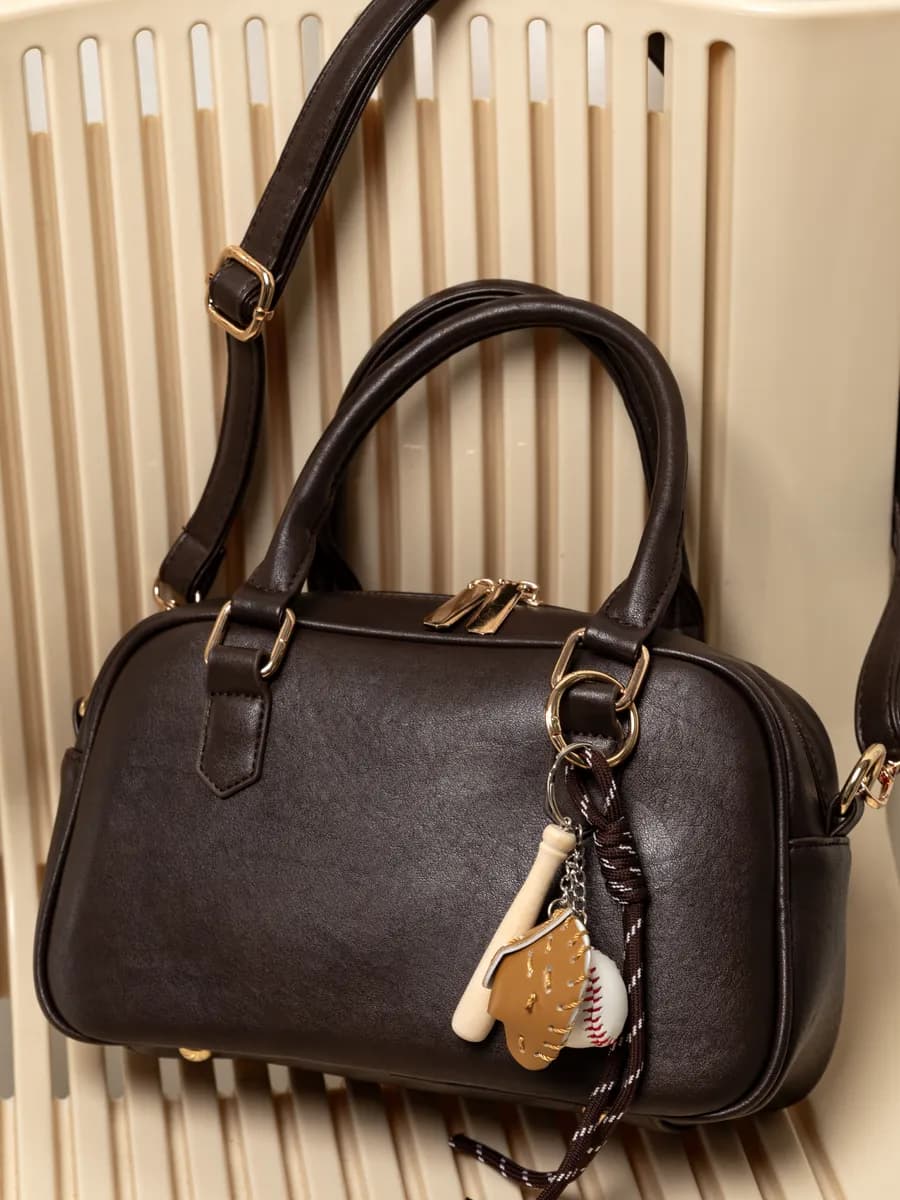 Сумка средняя коричневая