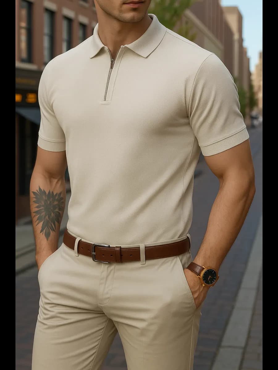 Футболка поло с коротким рукавом old money