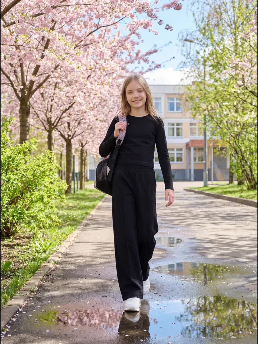 Штаны спортивные трикотажные