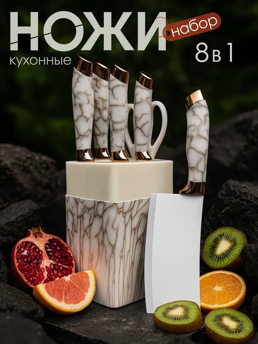 Ножи кухонные из нержавеющей стали