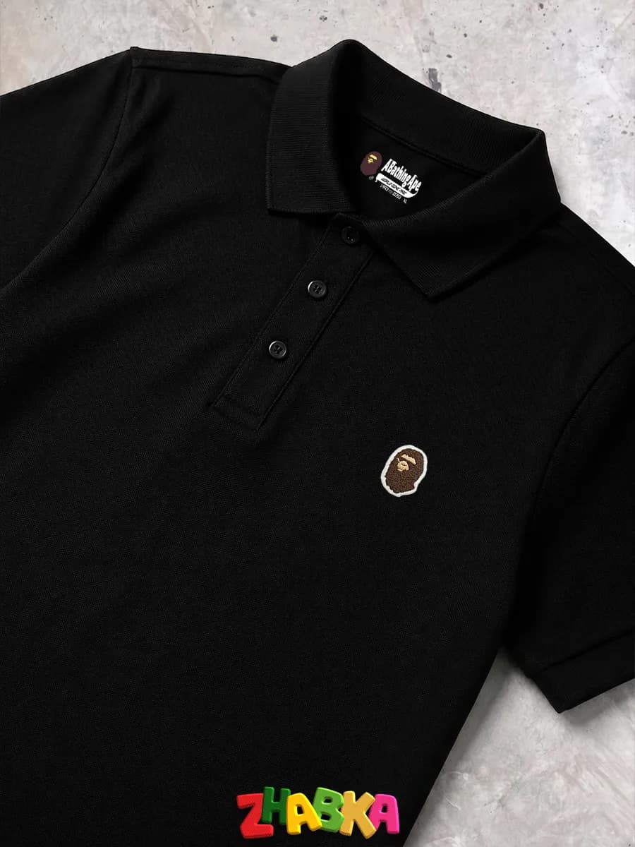Футболка поло классическая Bape с коротким рукавом