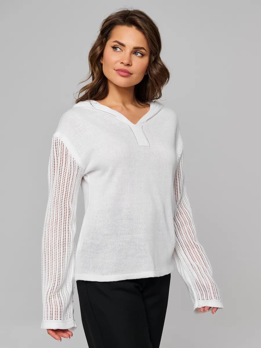 джемпер с капюшоном