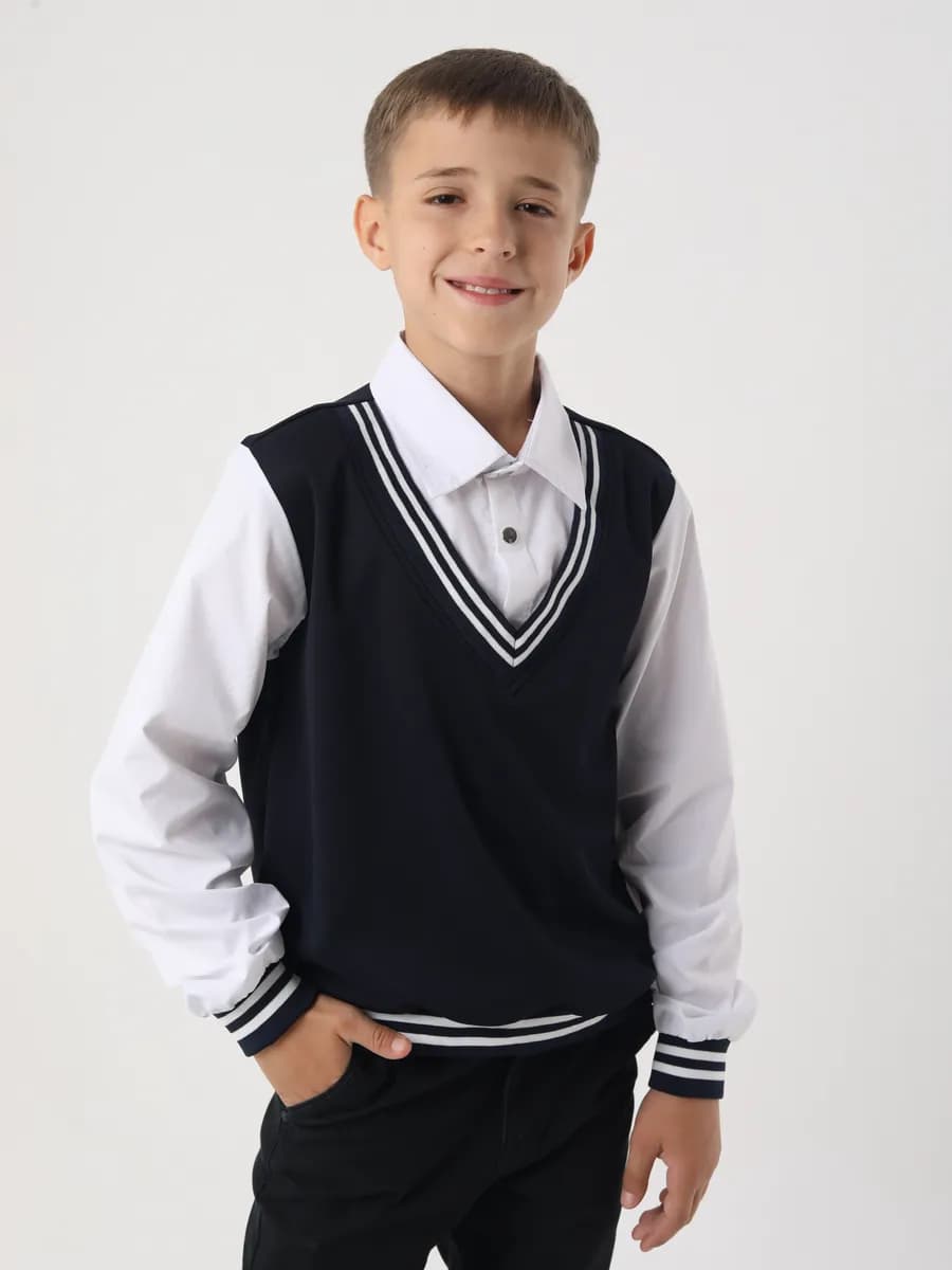 Рубашка школьная обманка