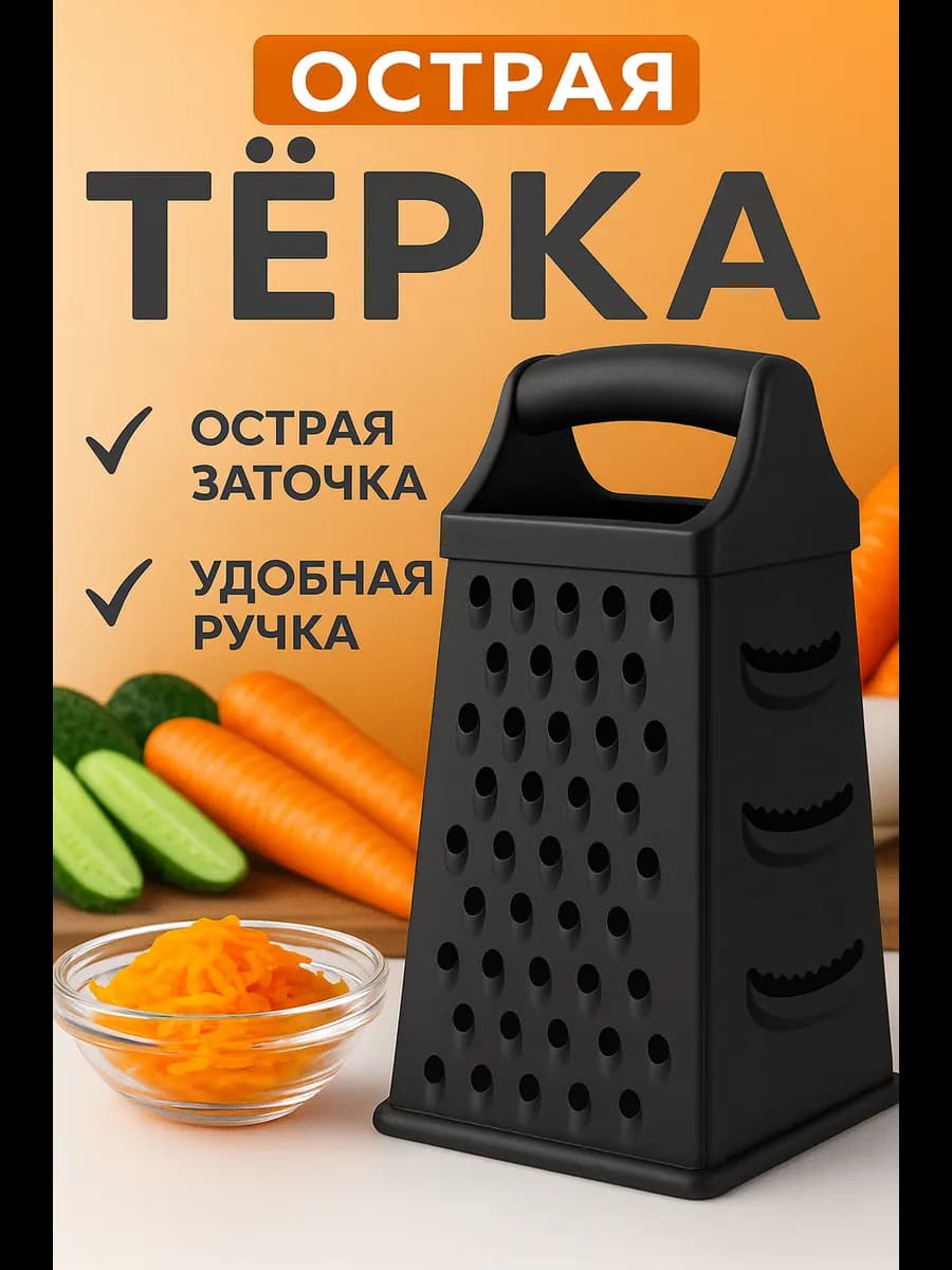 Терка для овощей ручная, корейской моркови и капусты
