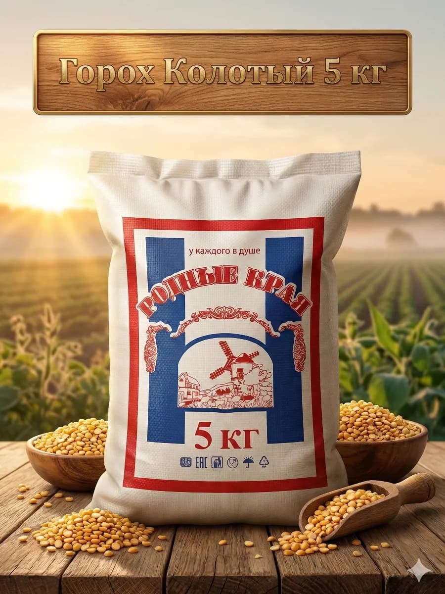 Горох Колотый 5 кг