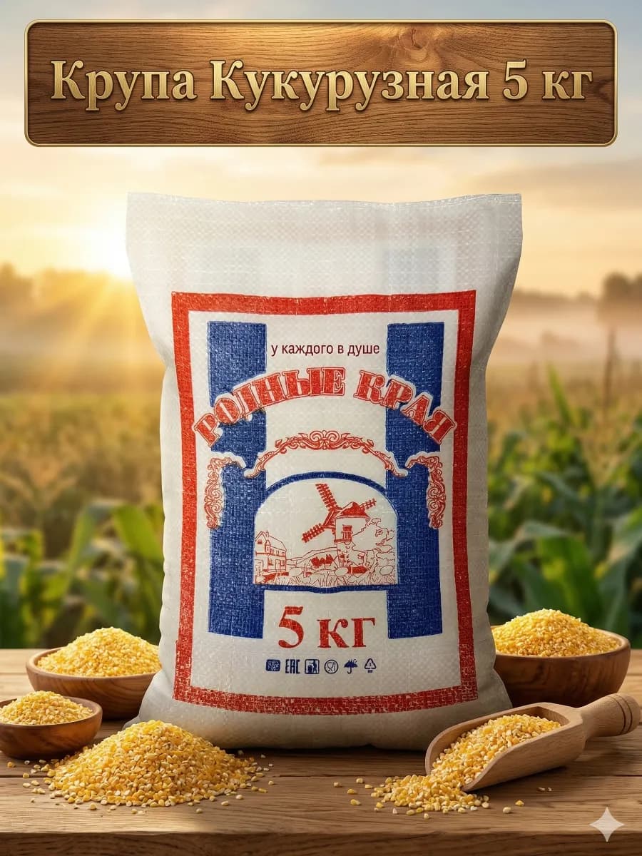 Крупа Кукурузная 5 кг