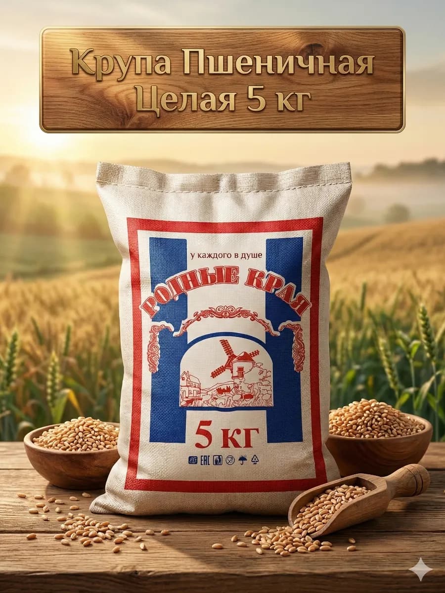 Пшеничная Целая 5кг