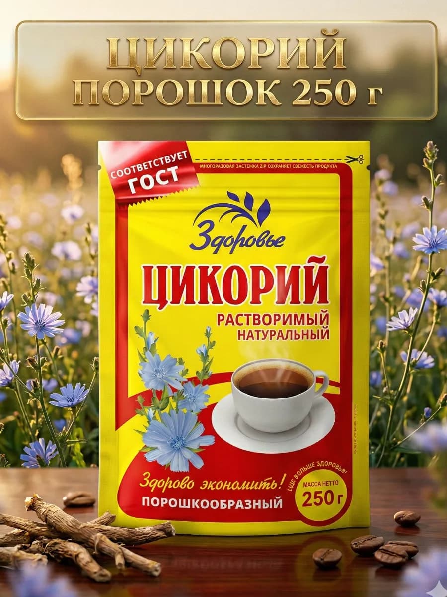 Цикорий порошкообразный 250гр