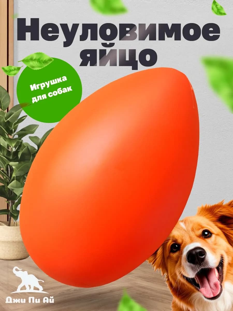 Игрушка для собак неуловимое яйцо