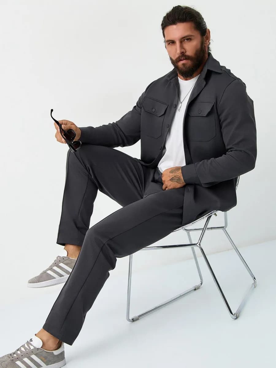 Костюм повседневный в стиле OLD MONEY