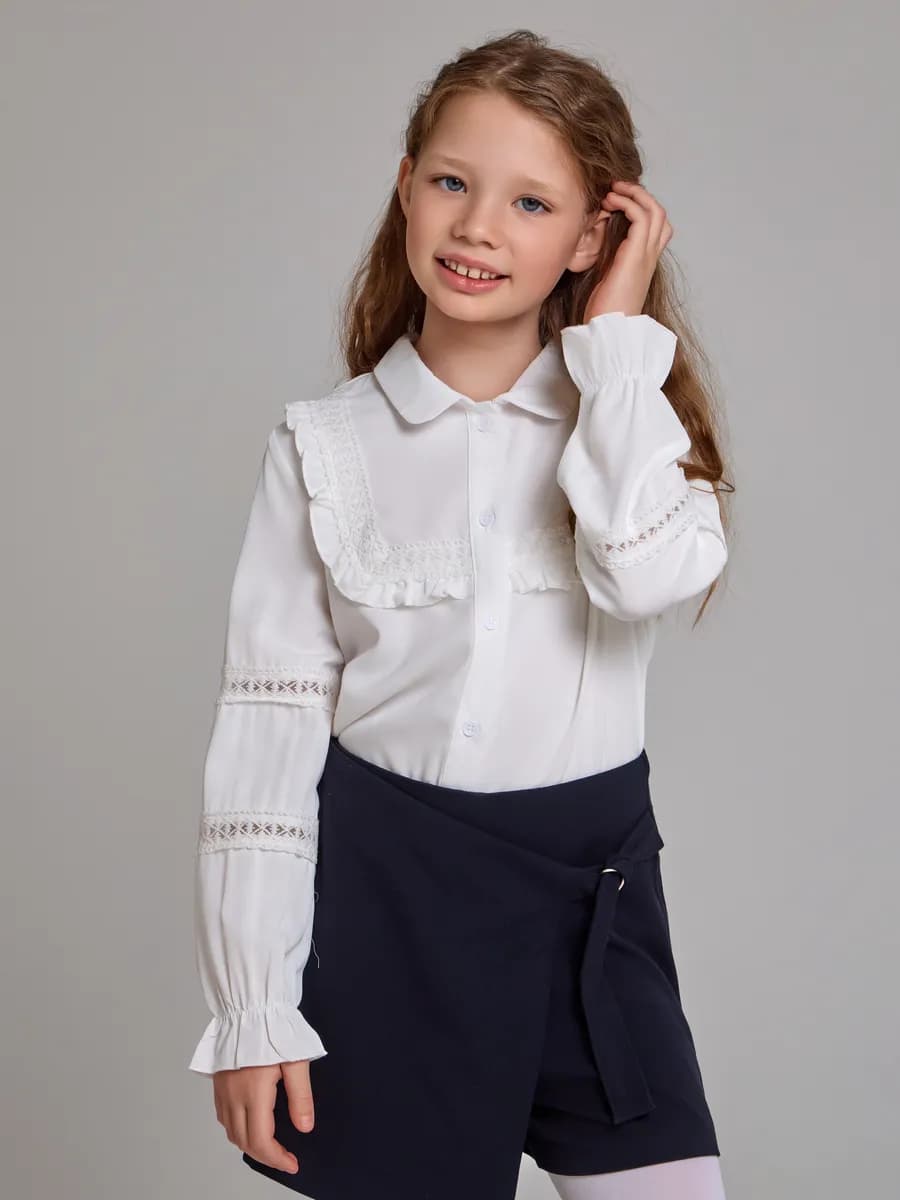 Блузка школьная нарядная