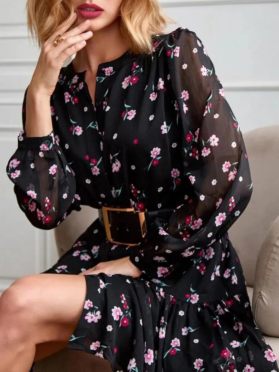 Платье праздничное шифоновое нарядное