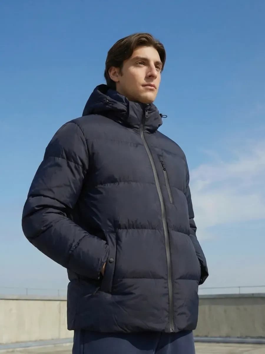 Куртка стеганая с капюшоном