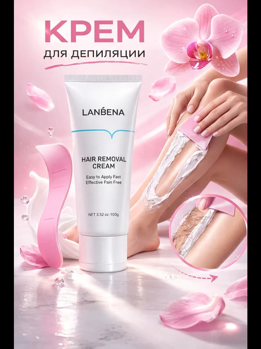 Крем для депиляции чувствительной кожи