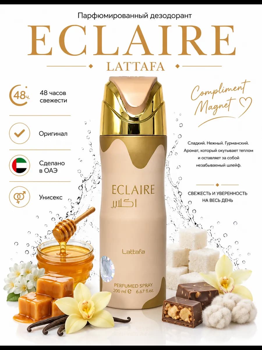 Парфюмированный дезодорант Eclaire