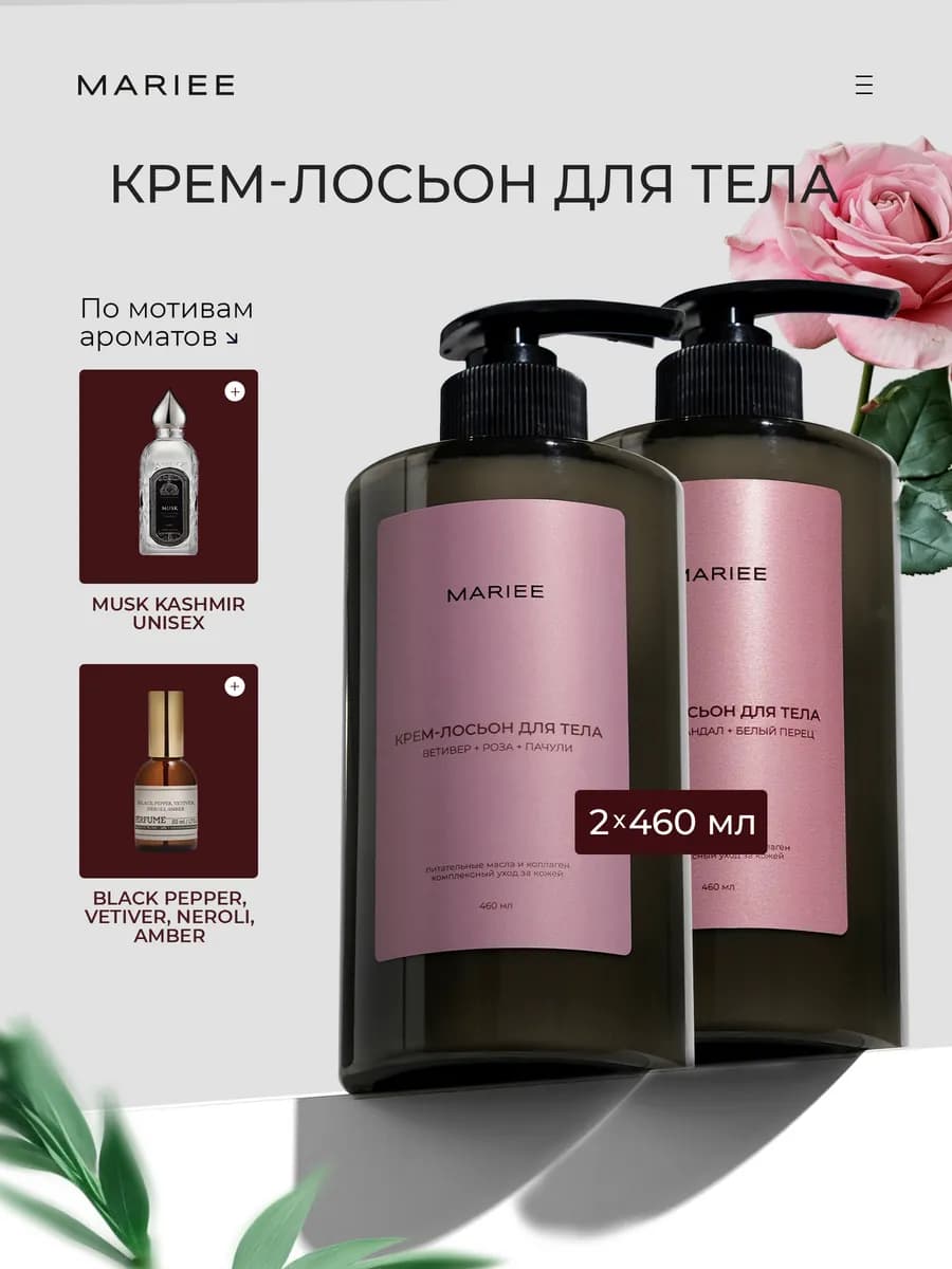 Крем для тела парфюмированный