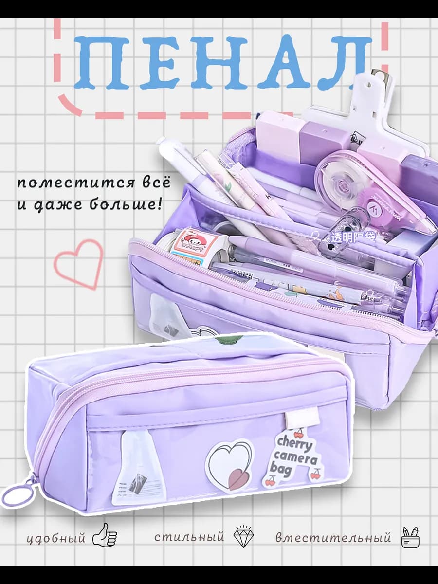 Пенал школьный