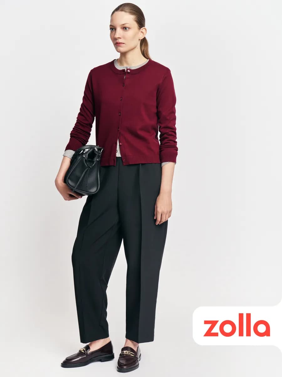 Женские брюки Carrot на резинке