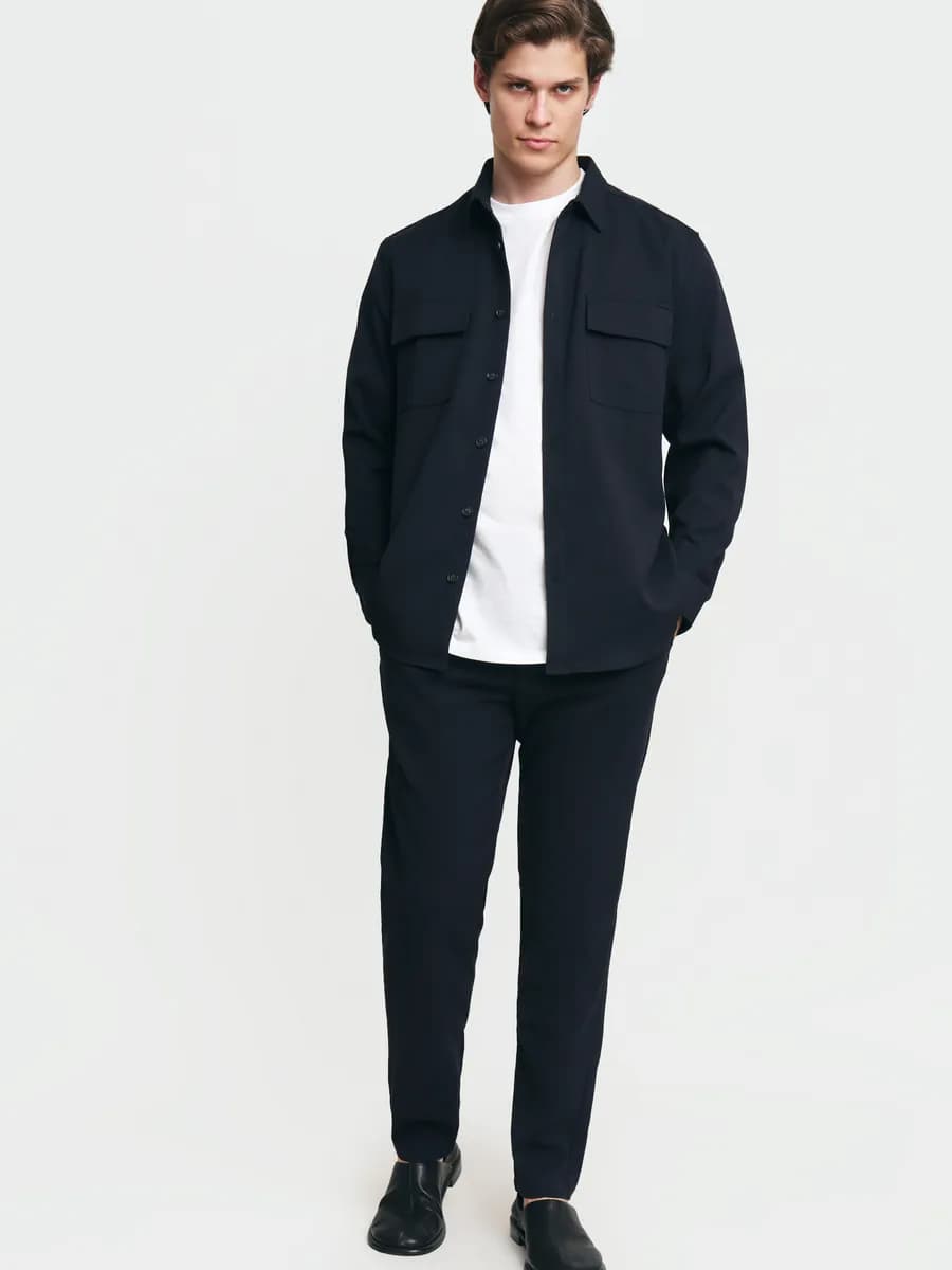 Мужские брюки Tapered на резинке