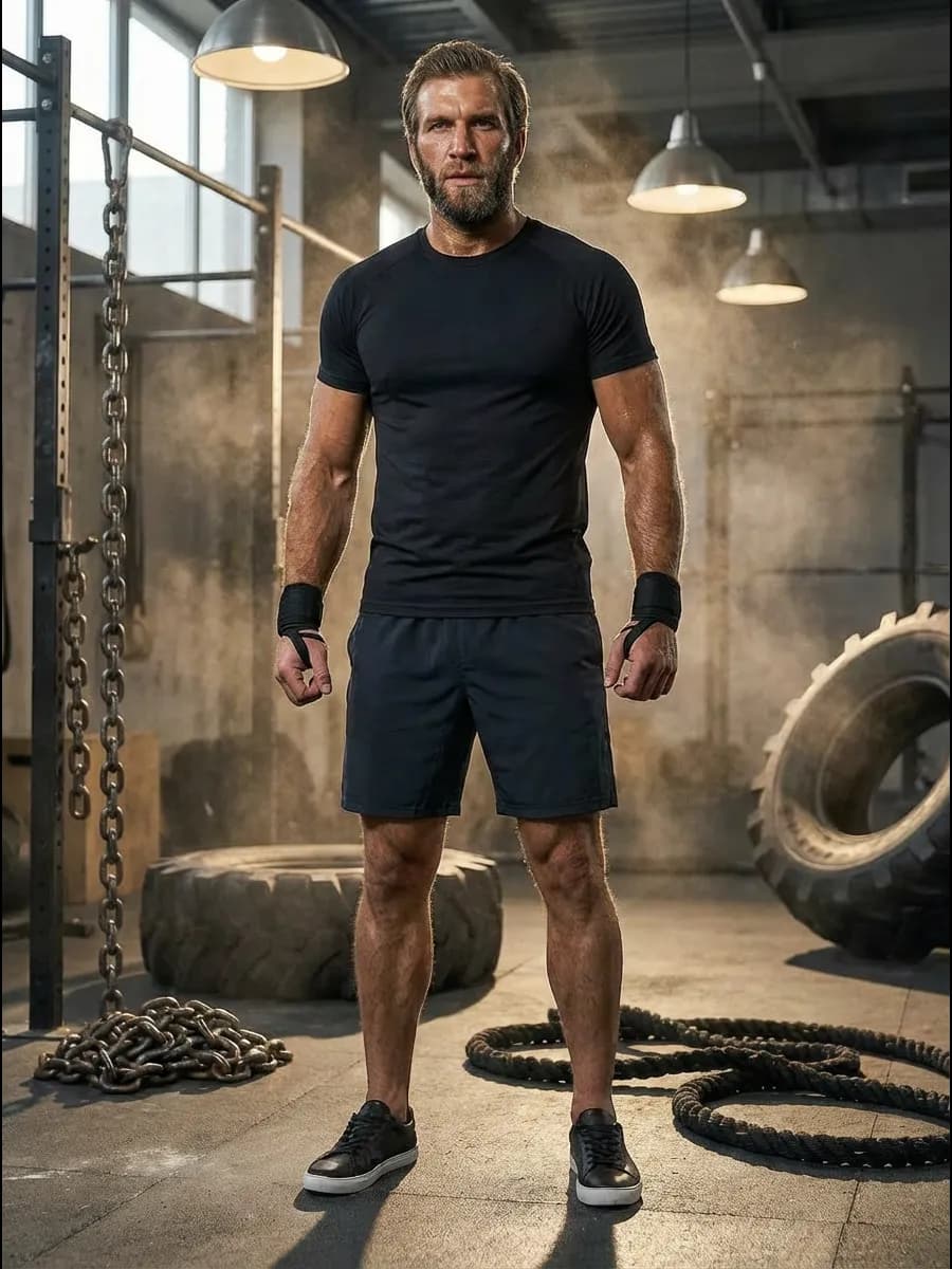 Футболка спортивная базовая повседневная с перфорацией