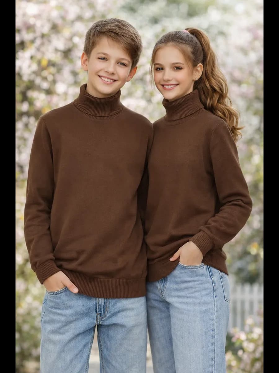 Водолазка тонкая с высоким горлом