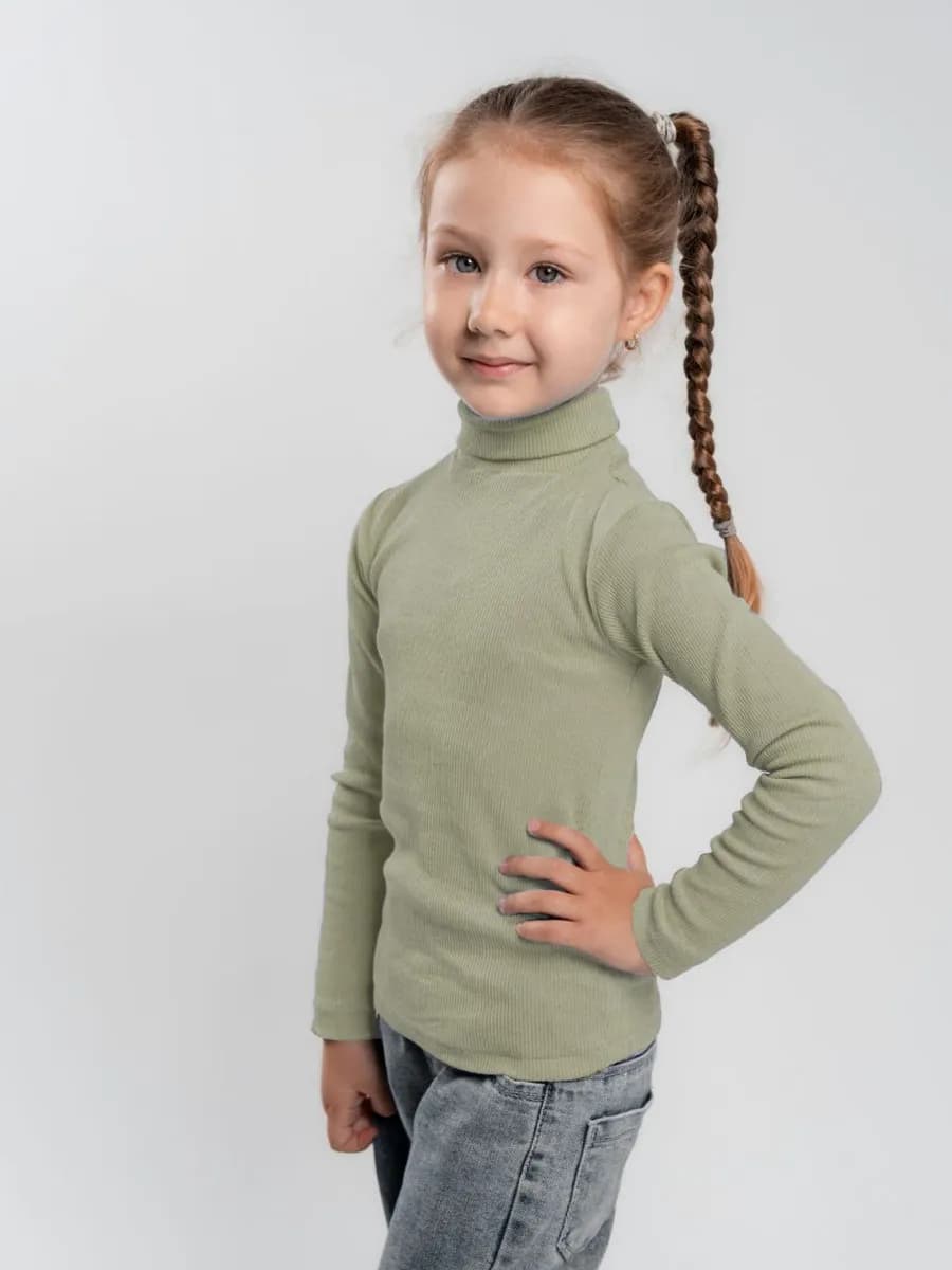 Водолазка для девочки - фото 1