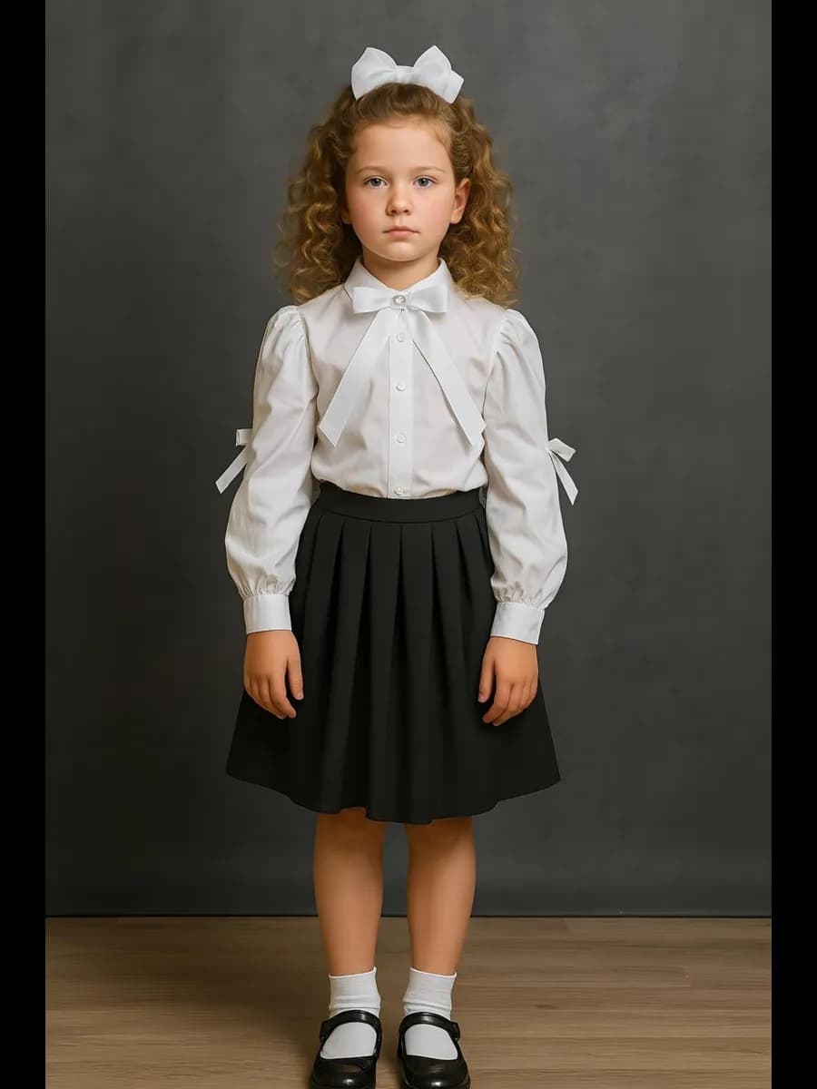 рубашка школьная