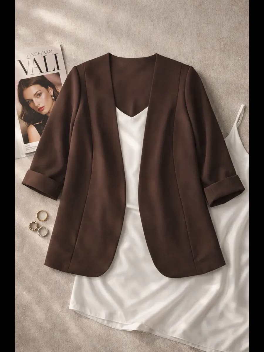 Пиджак женский офисный приталенный