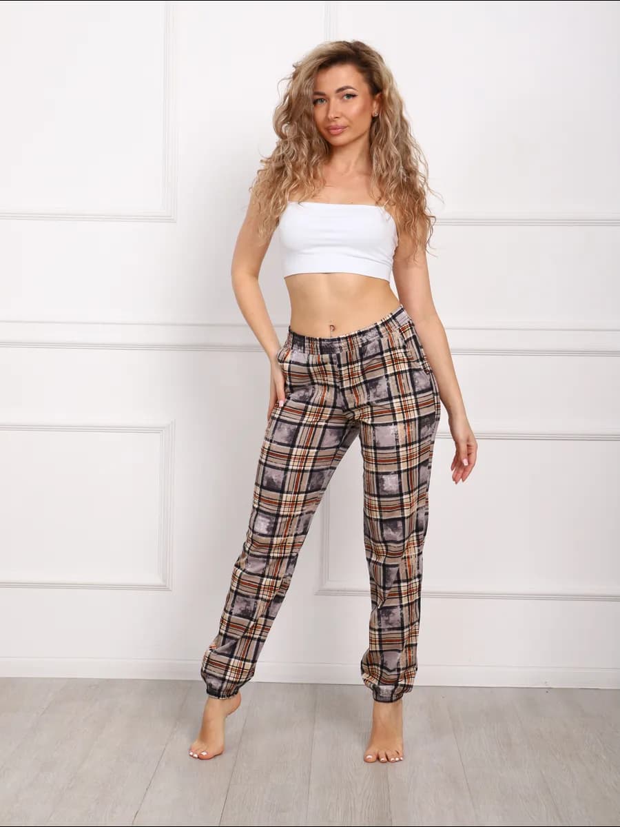 Брюки домашние хлопок